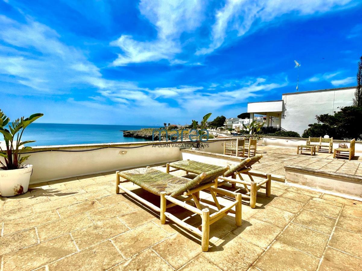 Villa Nauna, Fronte Mare Con Giardino E Terrazzo - Marea Stays Collection Nardò Extérieur photo