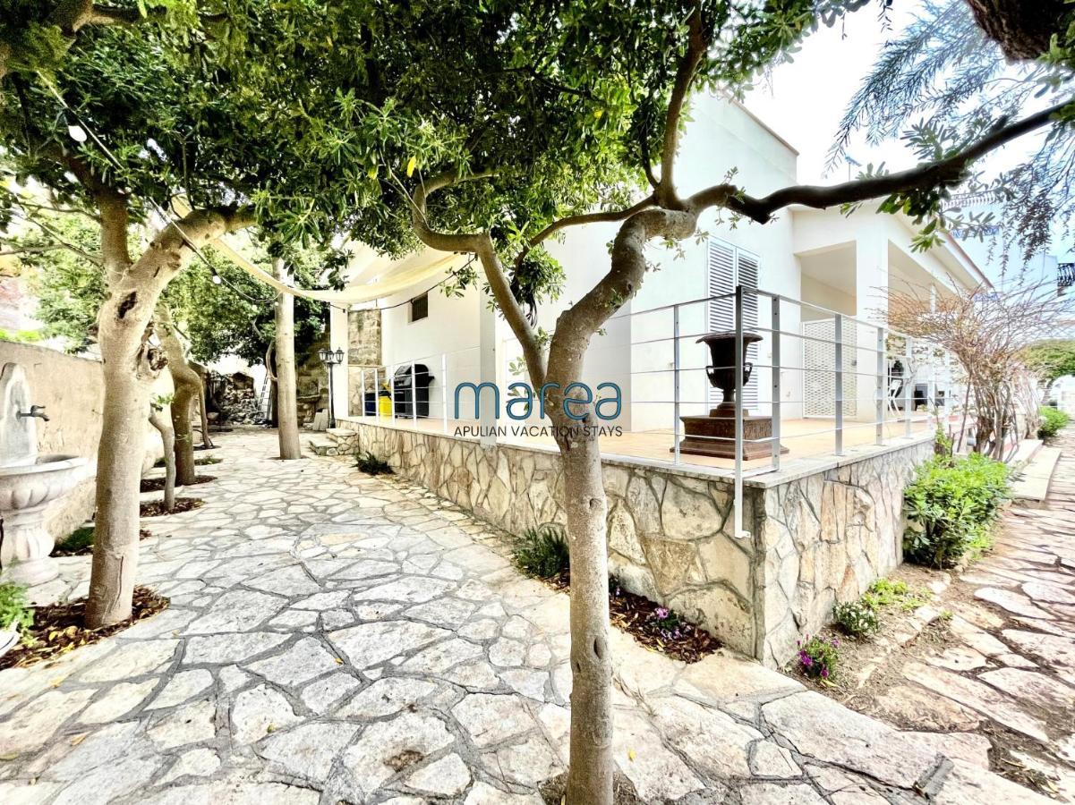 Villa Nauna, Fronte Mare Con Giardino E Terrazzo - Marea Stays Collection Nardò Extérieur photo